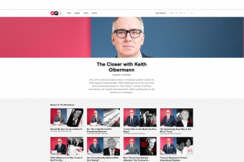 WebSite mit Keith Olbermann Beiträgen