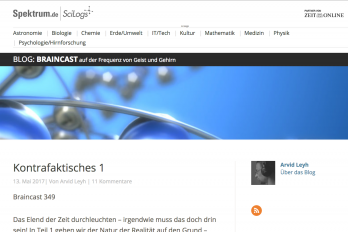 Hinweis auf Braincast 349 "Kontrafaktisches"