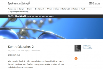 Hinweis auf einen BrainCast PodCast