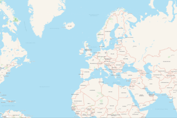 Karte von Europa