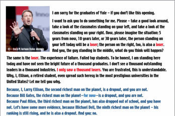 Ein gefakedtes Zitat von Larry Ellison – also eben nicht von dem#